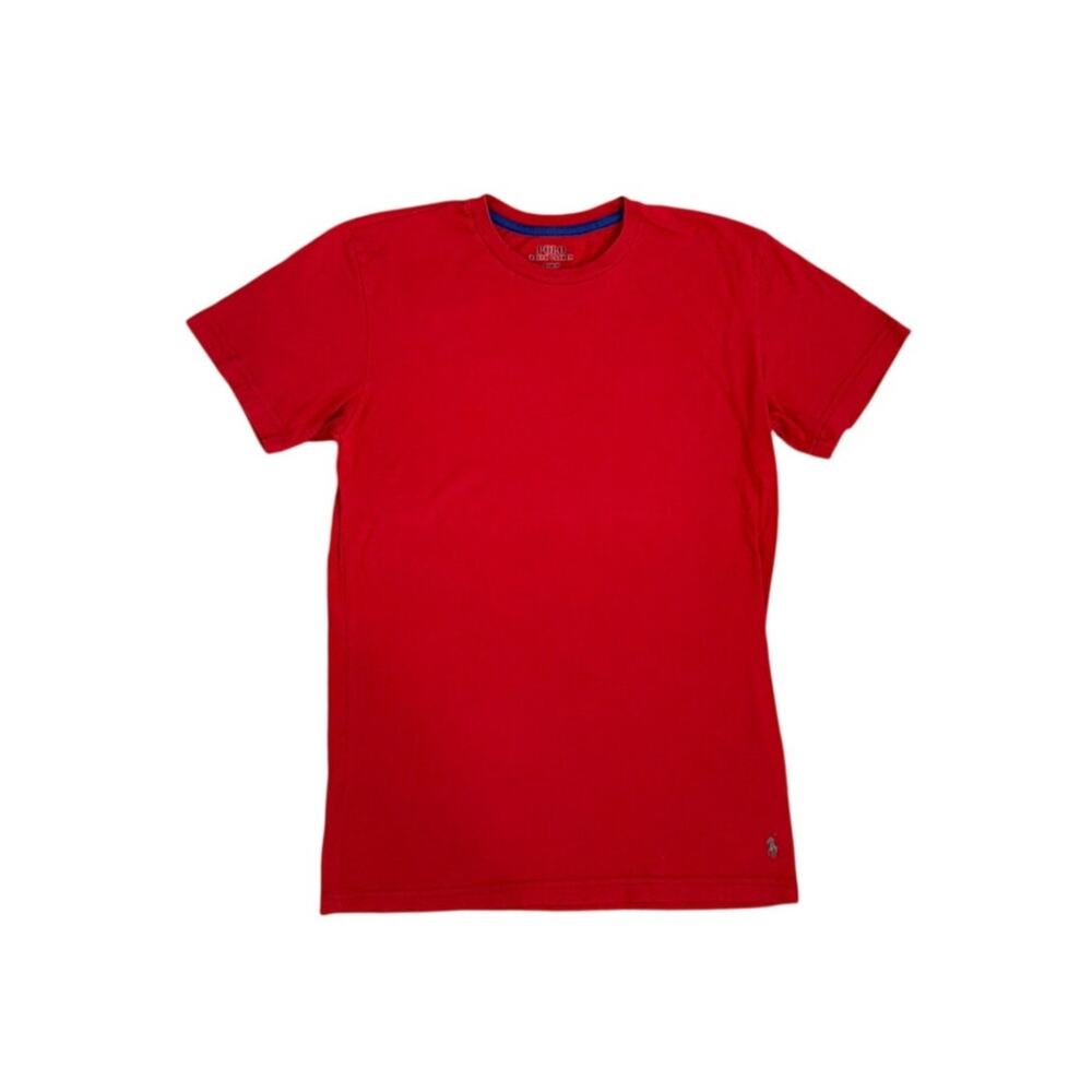 Polo Ralph Lauren Red Logo Crewneck Short Sleeve Signature T-shirt Men's Small